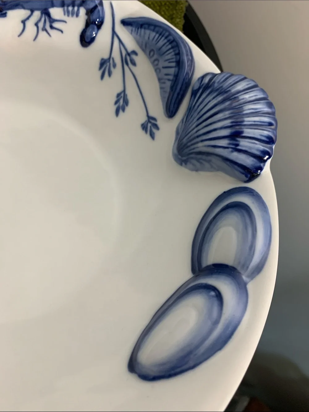 Seafood Ocean Blue by Artland Large Coupe Bowl - Set of 2